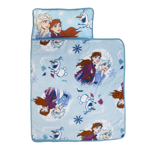 Disney Frozen Spirit Of Nature Padded Nap Mat with Built Blanket Wayfair